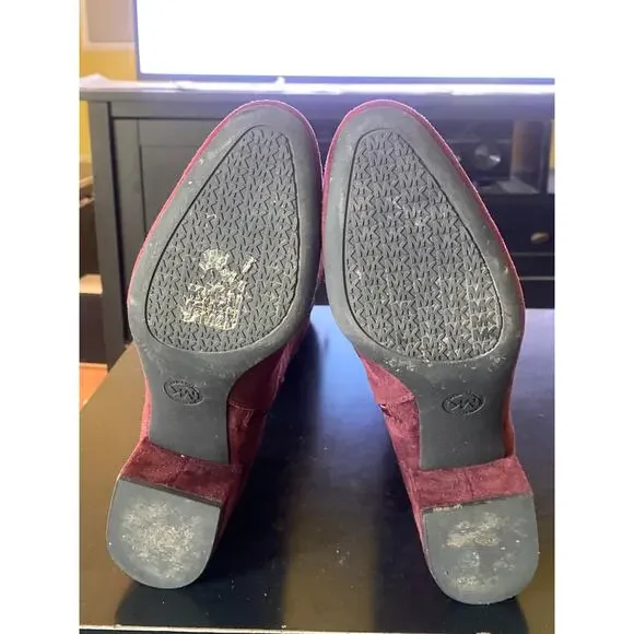 Michael Kors Women’s Braden Zip Up Suede Knee High Boots Size 7M - Picture 6 of 10